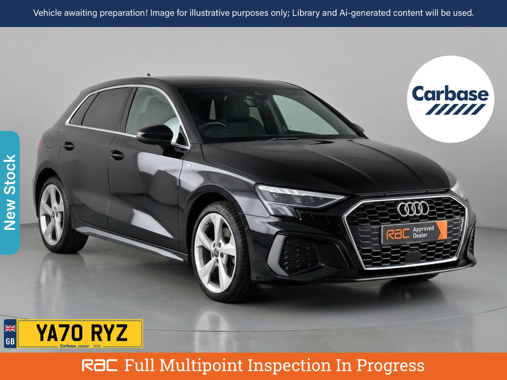Audi A3 1.5 Tfsi 35 S Line Euro 6 Ss White #1