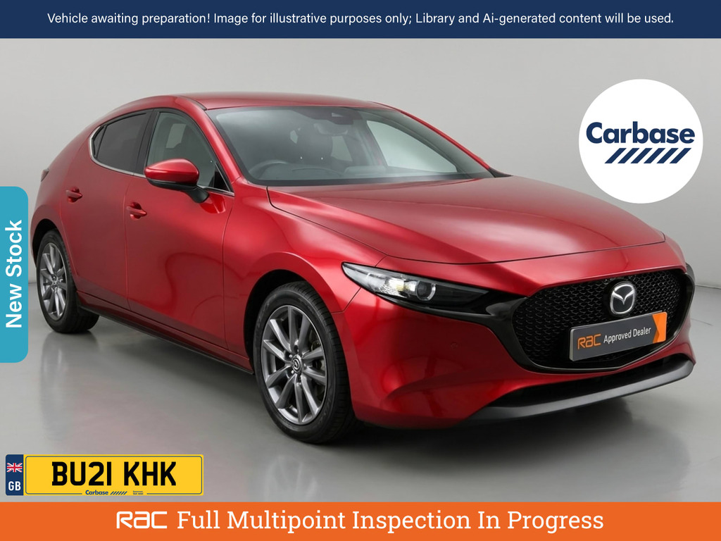 Mazda 3 2.0 E-skyactiv-g Mhev Se-l Lux Hatchback Petro Red