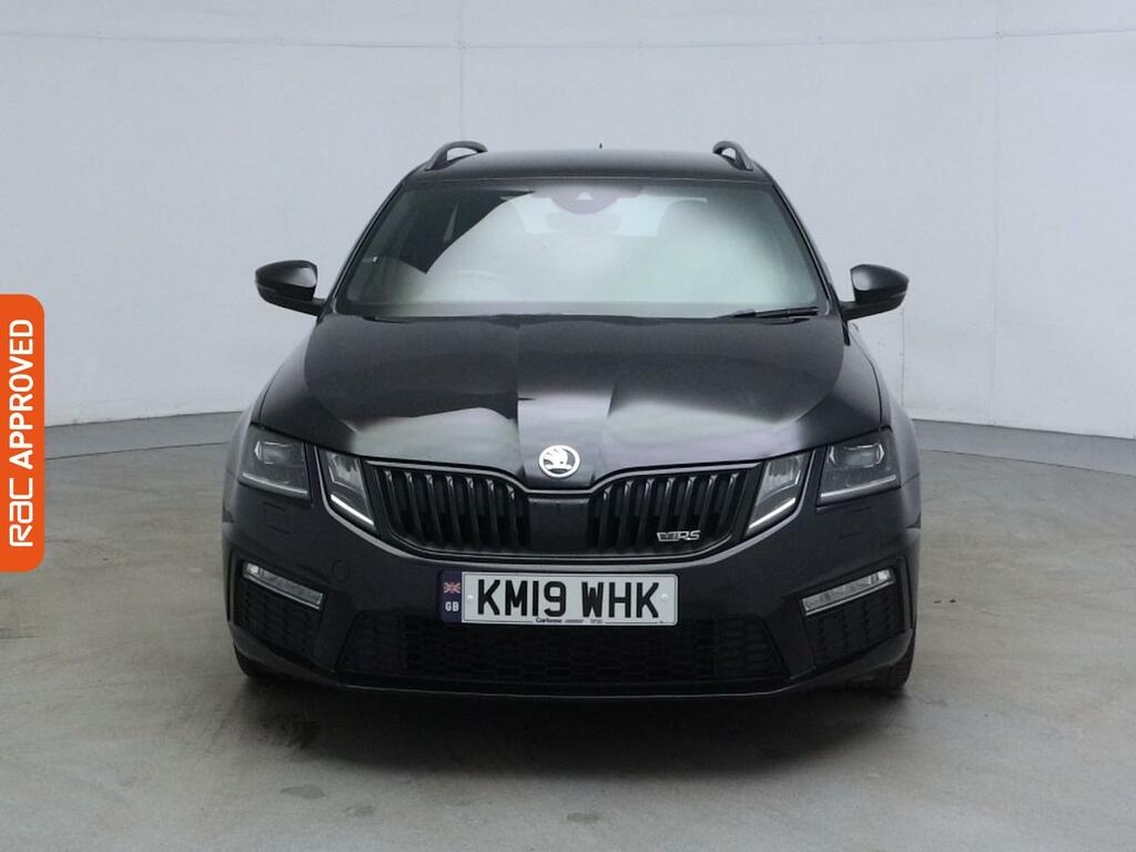 Skoda Octavia 2.0 Tsi Gpf Vrs Estate Dsg Euro 6 Ss KM19WHK Black #6