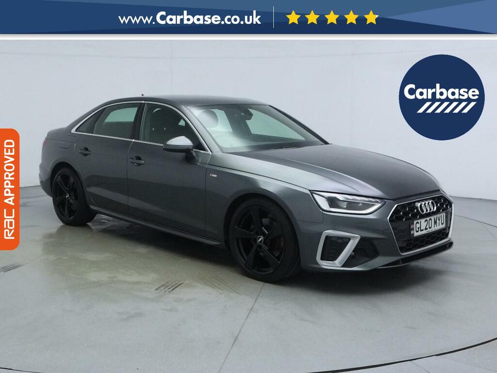 Audi A4 2.0 Tfsi 40 S Line Saloon S Tronic Euro GL20MYU Grey