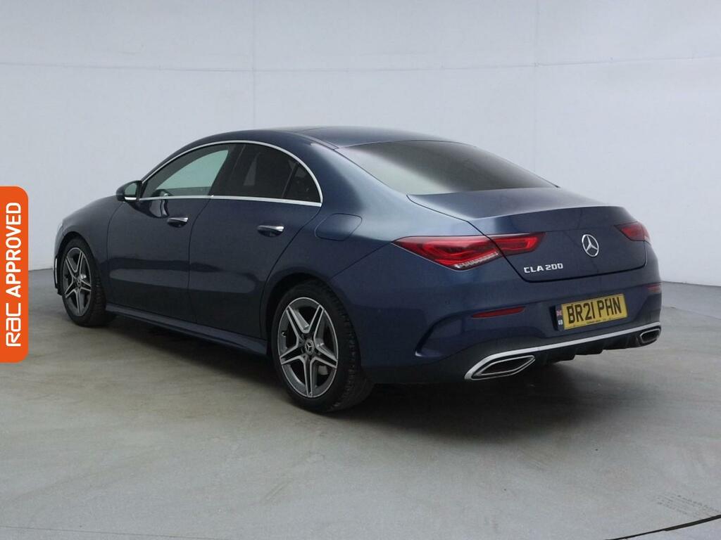 Mercedes-Benz CLA Class 1.3 Cla200 Amg Line Premium Plus 2 Coupe Pet BR21PHN Blue #4