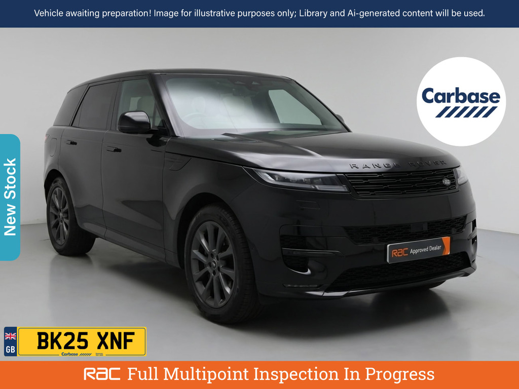 Land Rover Range Rover Sport 3.0 P460e 38.2Kwh Se Suv Plug-in Hybrid Black