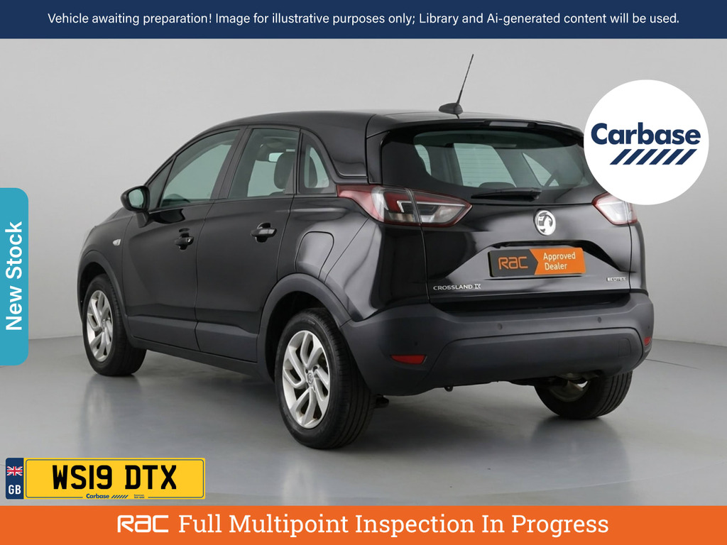 Vauxhall Crossland X 1.2 Turbo Ecotec Gpf Se Nav Suv Black #2