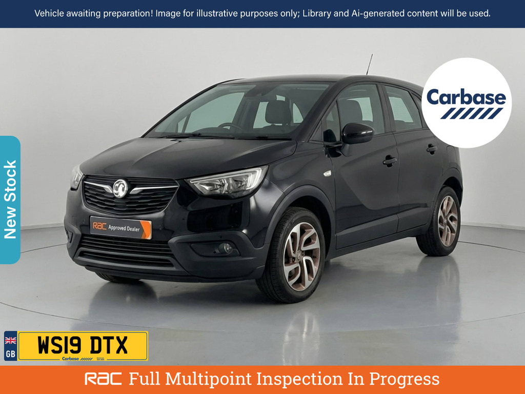 Vauxhall Crossland X 1.2 Turbo Ecotec Gpf Se Nav Suv Black