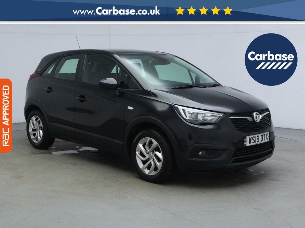Vauxhall Crossland X 1.2 Turbo Ecotec Gpf Se Nav Suv Black
