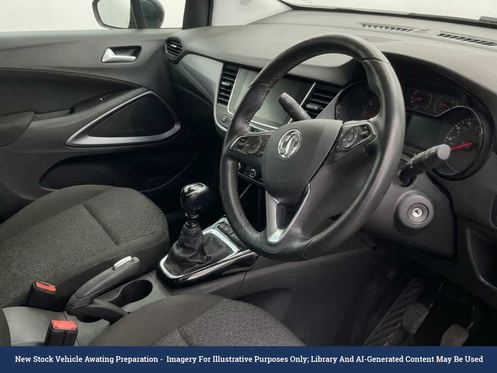 Vauxhall Crossland X 1.2 Turbo Ecotec Gpf Se Nav Suv Black #3