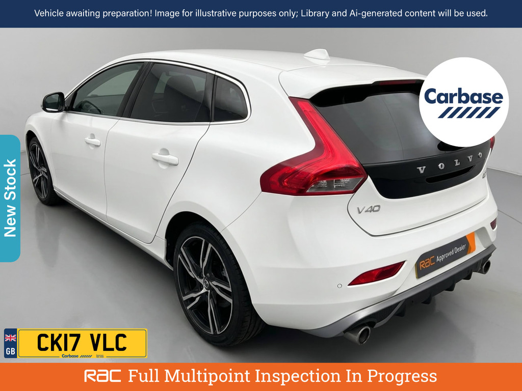 Volvo V40 2.0 T2 R-design Pro Hatchback Eu White #2
