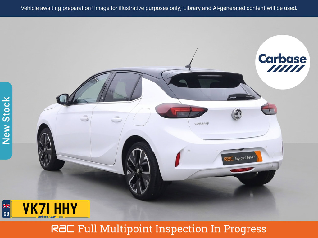 Vauxhall Corsa-e 50Kwh Elite Nav Premium Hatchback Aut White