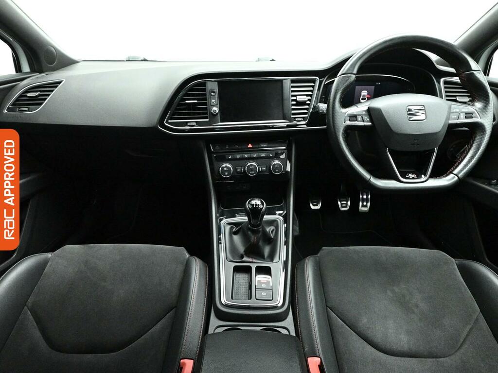 Seat Leon 1.5 Tsi Evo Fr Black Edition Hatchback YH69TBO White #2