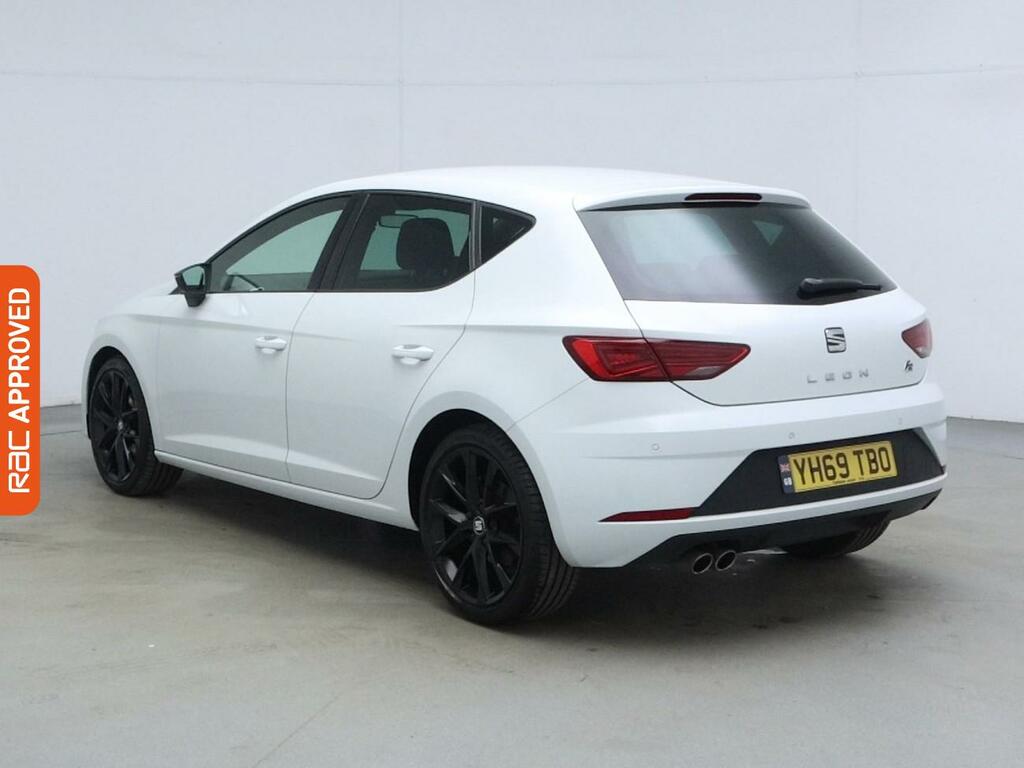 Seat Leon 1.5 Tsi Evo Fr Black Edition Hatchback YH69TBO White #4