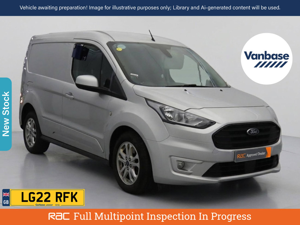 Ford Transit Connect 1.5 240 Ecoblue Limited Panel Van Manua Silver