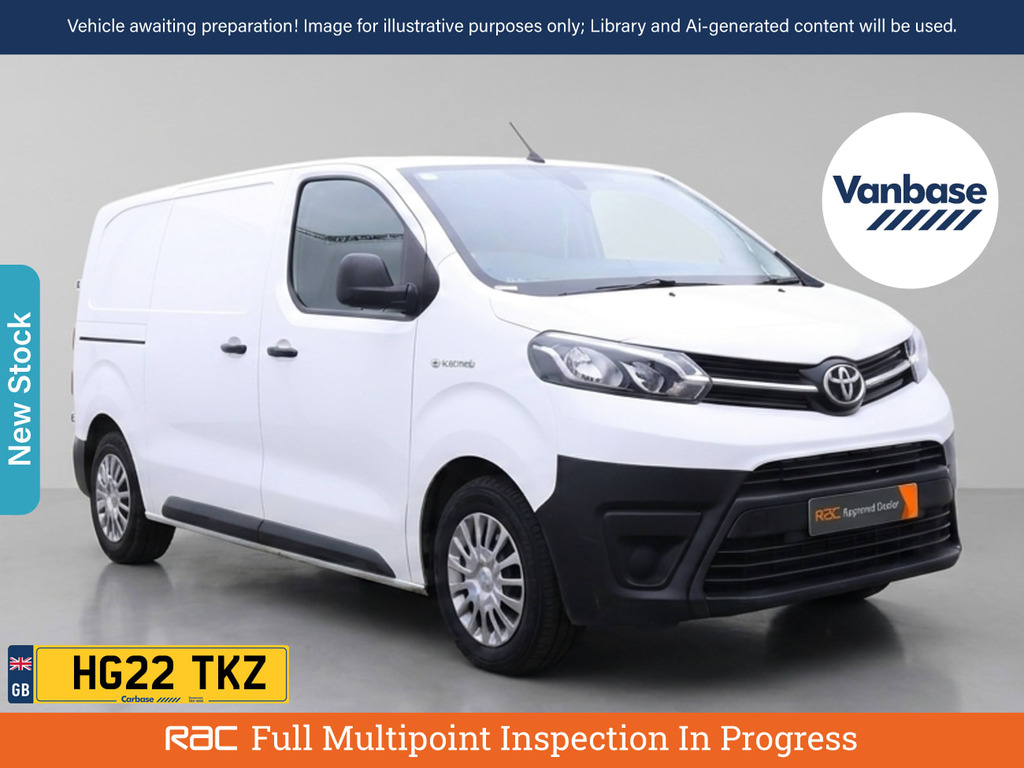 Toyota PROACE 75Kwh Icon Medium Panel Van 6Dr Mwb White