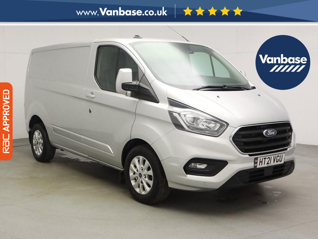 Ford Transit Custom 2.0 280 Ecoblue Limited Panel Van Manua HT21VGU Silver