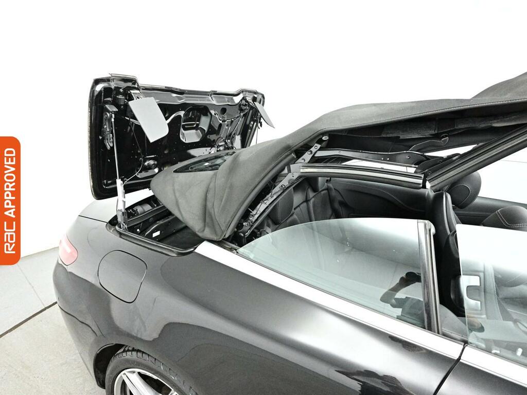 Mercedes-Benz E Class 2.0 E220d Amg Line Premium Cabriolet GY18PUJ Black #3