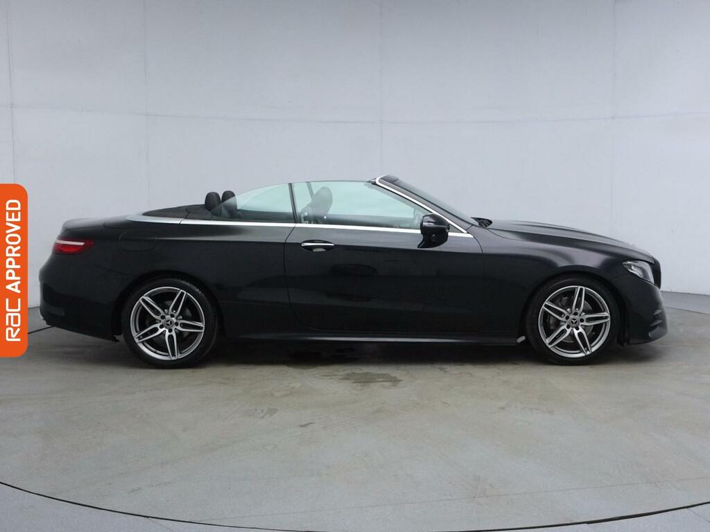 Mercedes-Benz E Class 2.0 E220d Amg Line Premium Cabriolet GY18PUJ Black #5