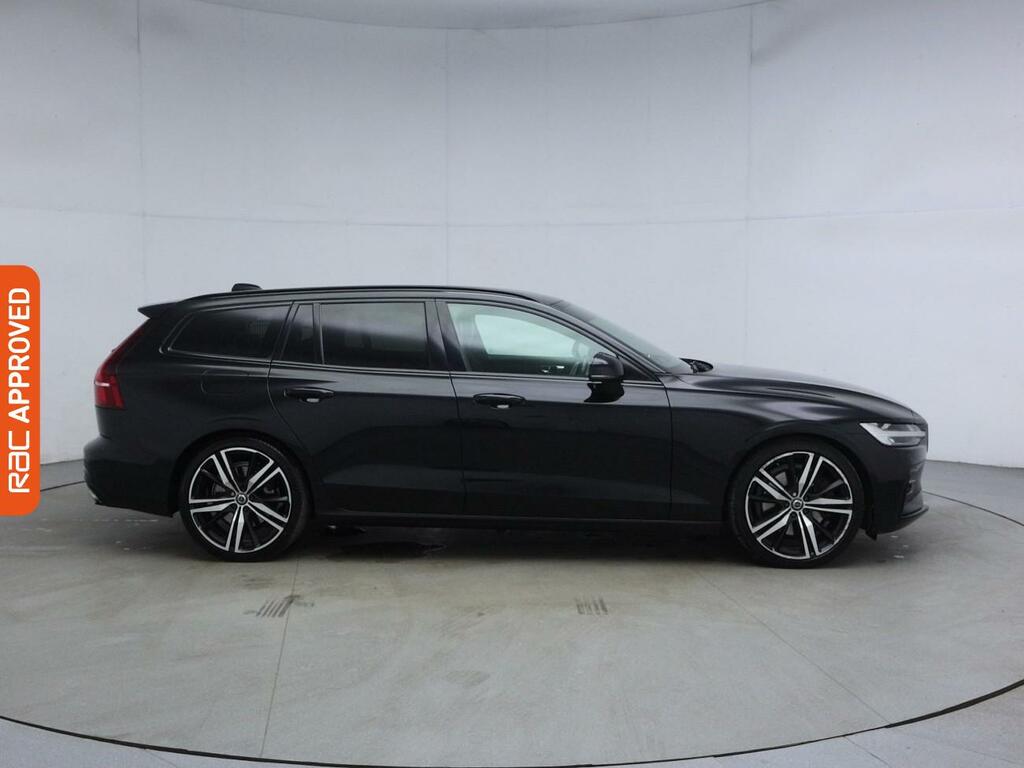 Volvo V60 2.0 B6 Mhev R-design Estate Hybrid Black #5