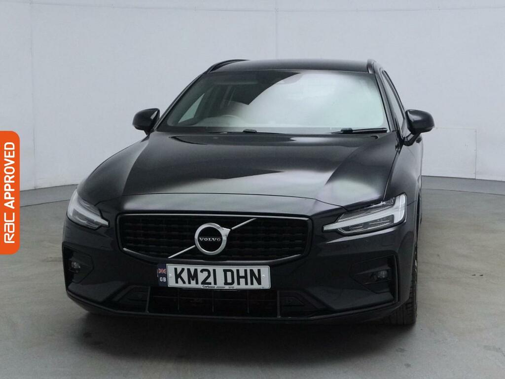 Volvo V60 2.0 B6 Mhev R-design Estate Hybrid Black #6