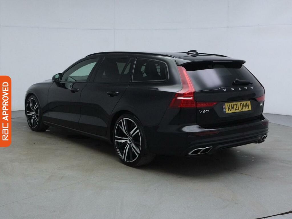 Volvo V60 2.0 B6 Mhev R-design Estate Hybrid Black #4