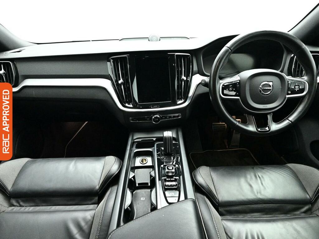 Volvo V60 2.0 B6 Mhev R-design Estate Hybrid Black #2