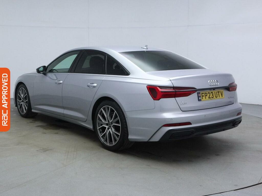 Audi A6 Saloon 2.0 Tfsi 40 Black Edition Saloon S Tron Silver #4