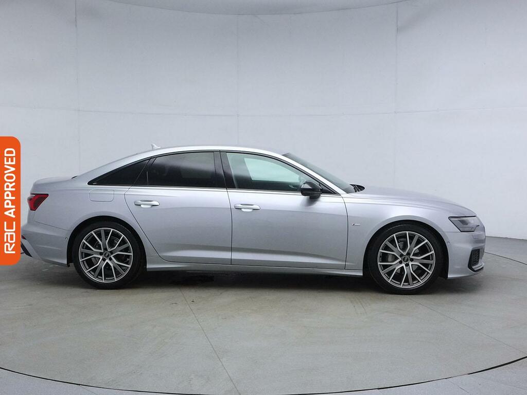 Audi A6 Saloon 2.0 Tfsi 40 Black Edition Saloon S Tron Silver #5