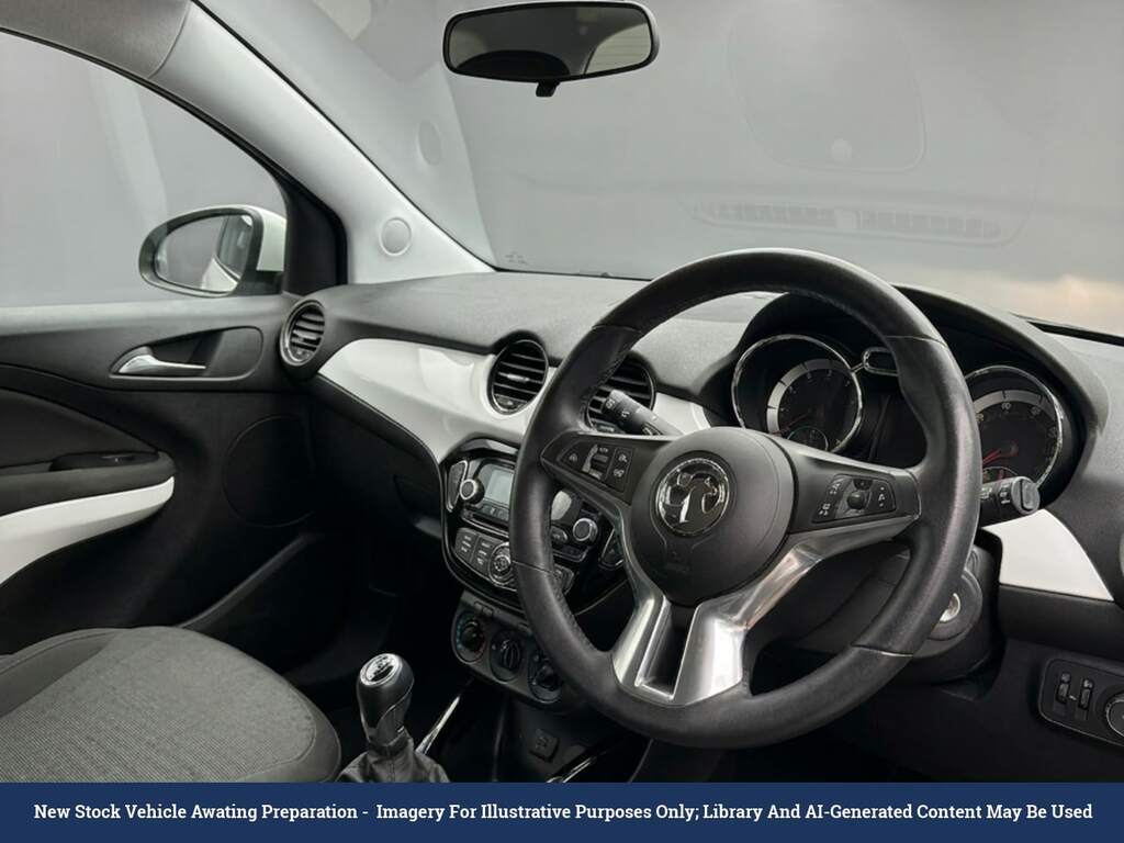 Vauxhall Adam 1.2I Jam Hatchback Euro 6 70 Ps White #2