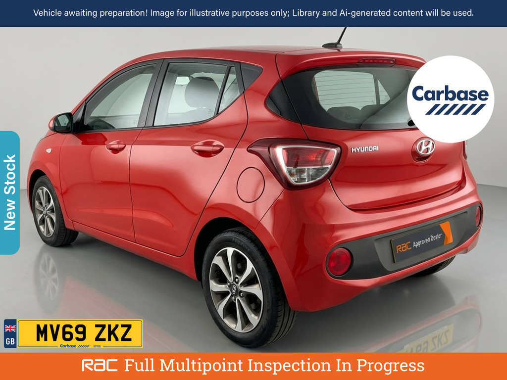 Hyundai I10 1.0 Play Hatchback Euro 6 67 Ps Red #2