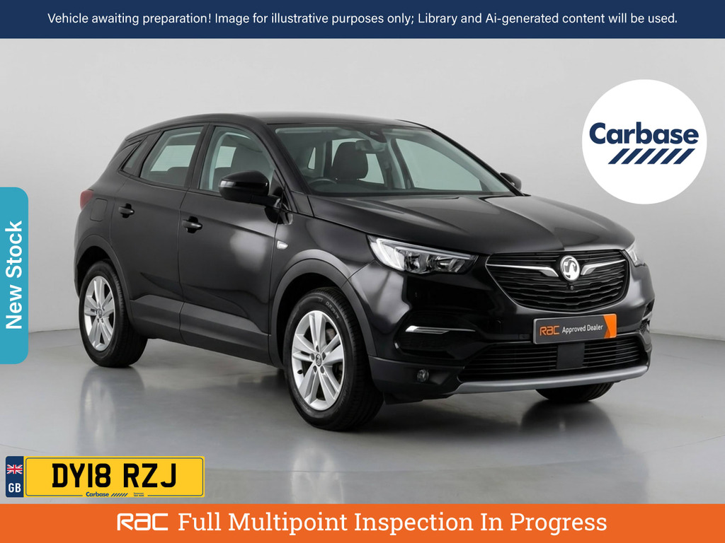 Vauxhall Grandland X 1.6 Turbo D Blueinjection Se Suv E Black