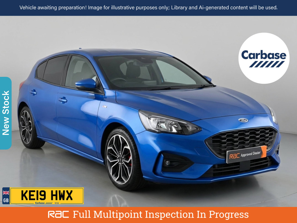 Ford Focus 1.0 Ecoboost 125 St-line Nav This Car Is U Blue #1