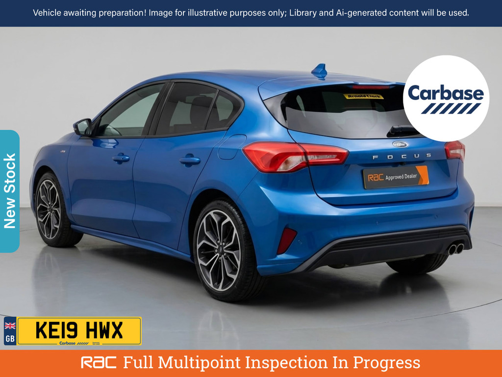 Ford Focus 1.0 Ecoboost 125 St-line Nav This Car Is U Blue #2