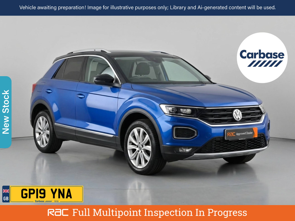 Volkswagen T-Roc R-line White #1