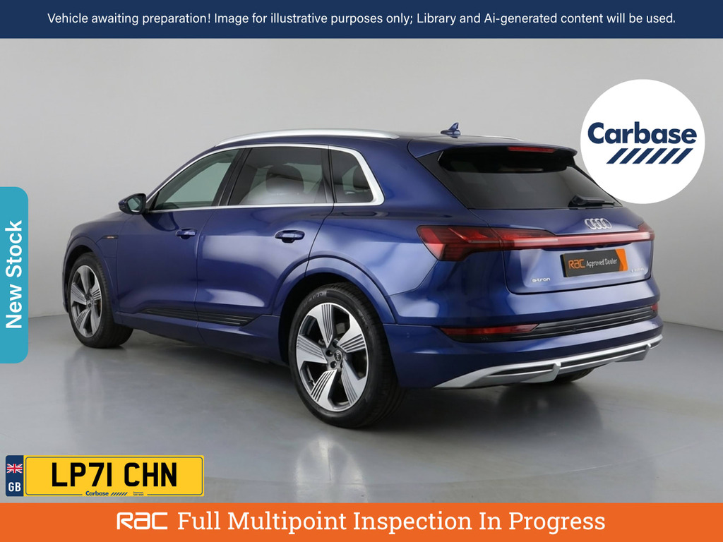 Audi E-tron 55 S Line Suv Quattro 95Kwh 11K Blue #2