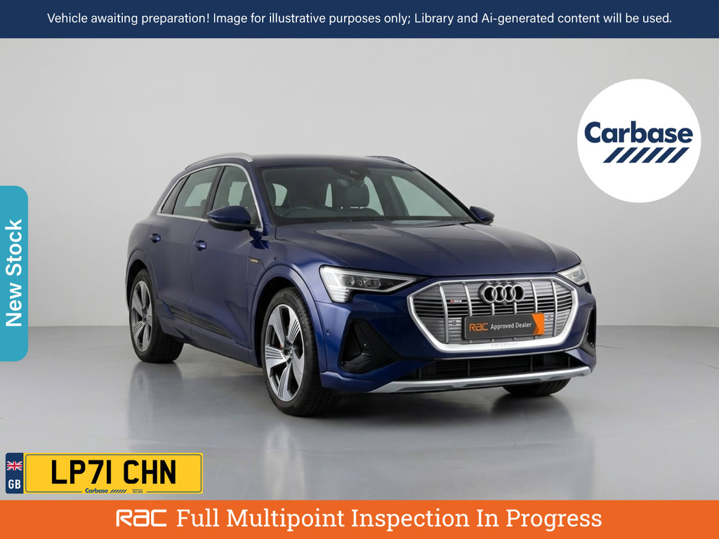 Audi E-tron 55 S Line Suv Quattro 95Kwh 11K Blue