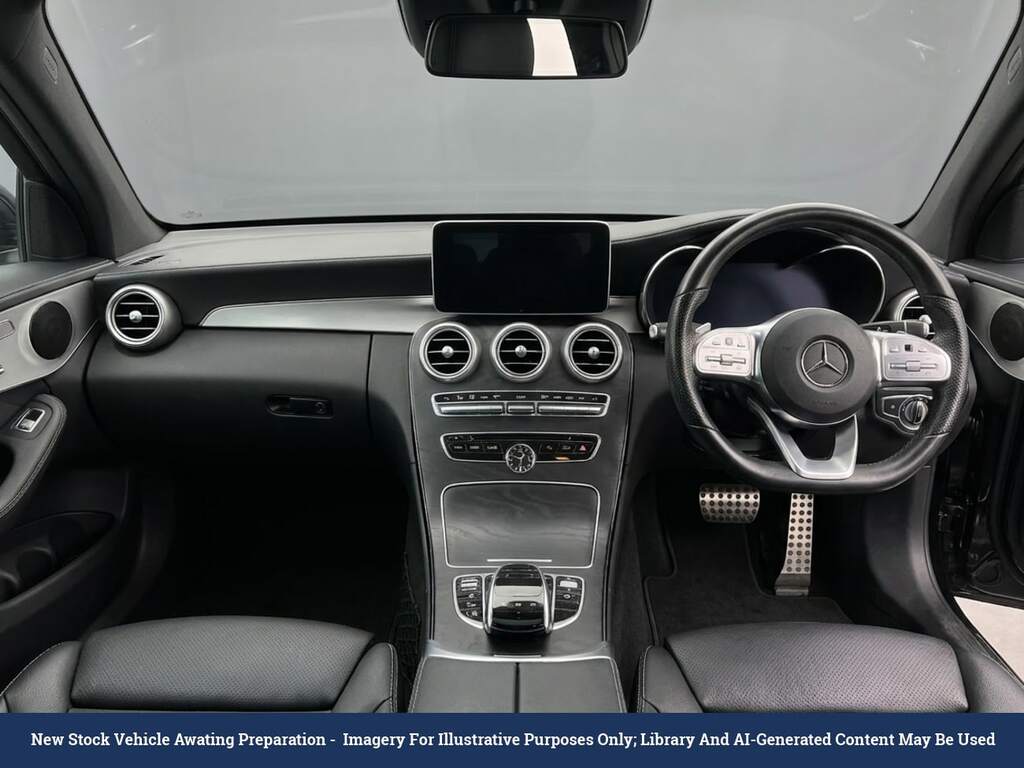 Mercedes-Benz C Class C 200 Amg Line Night Edition Premium Plus Blue #3