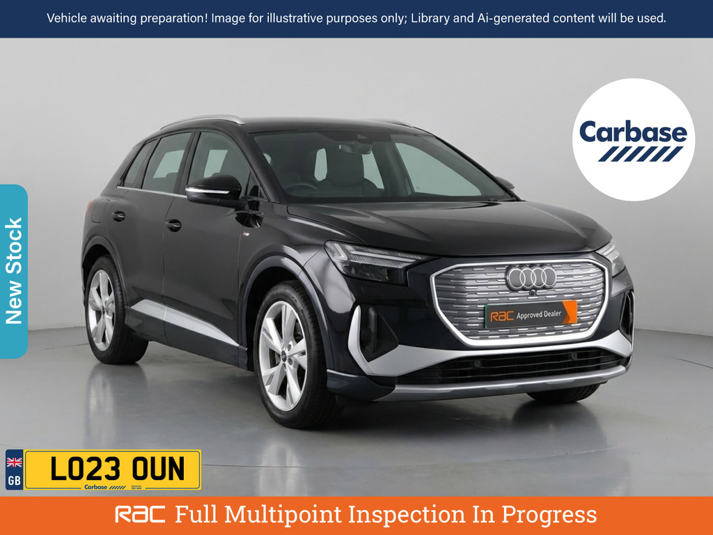 Audi Q4 E Tron 40 S Line Suv 82Kwh 204 Ps Black