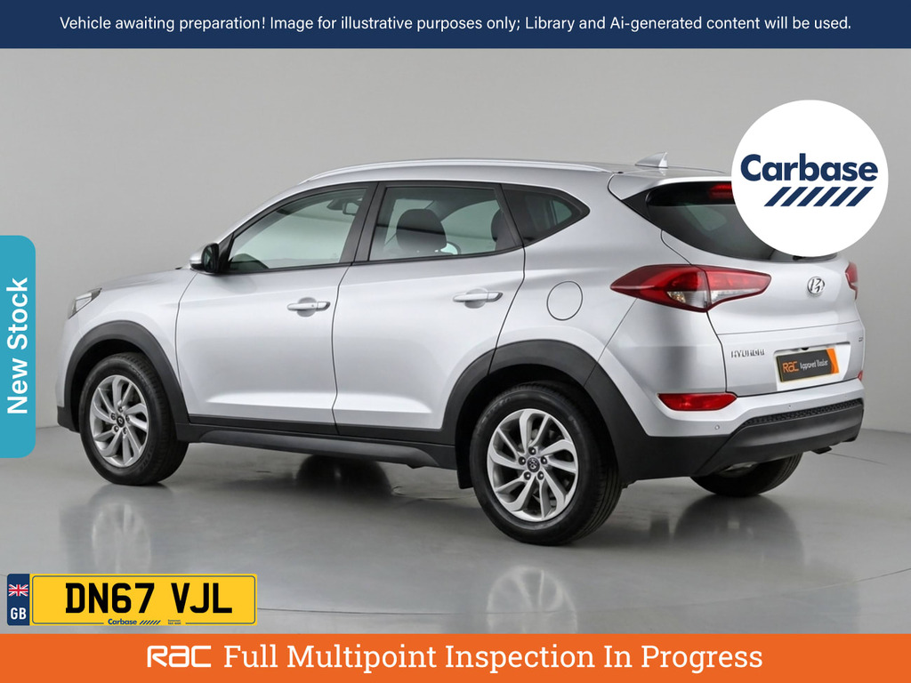 Hyundai Tucson 1.6 Gdi Blue Drive Se Nav Suv Eu Silver #2