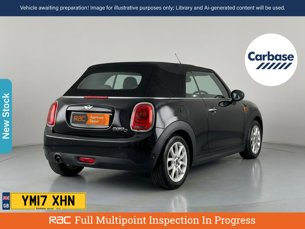 Mini Convertible 1.5 Cooper D Convertible Euro 6 Black #2