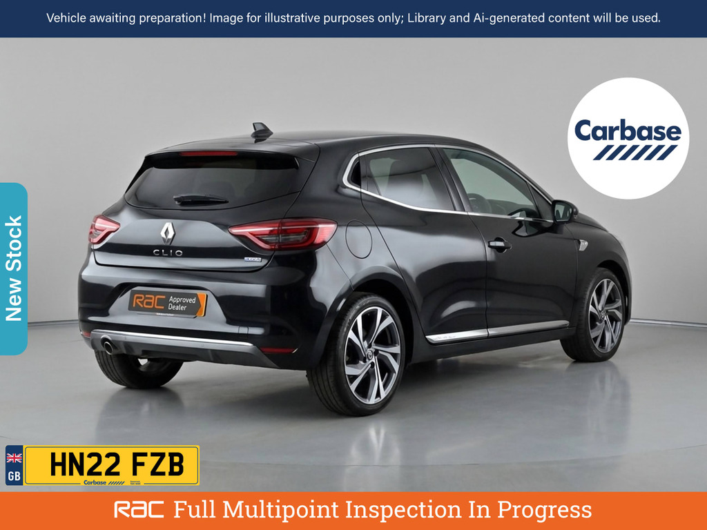Renault Clio 1.0 Tce Rs Line Hatchback Euro 6 Black #2