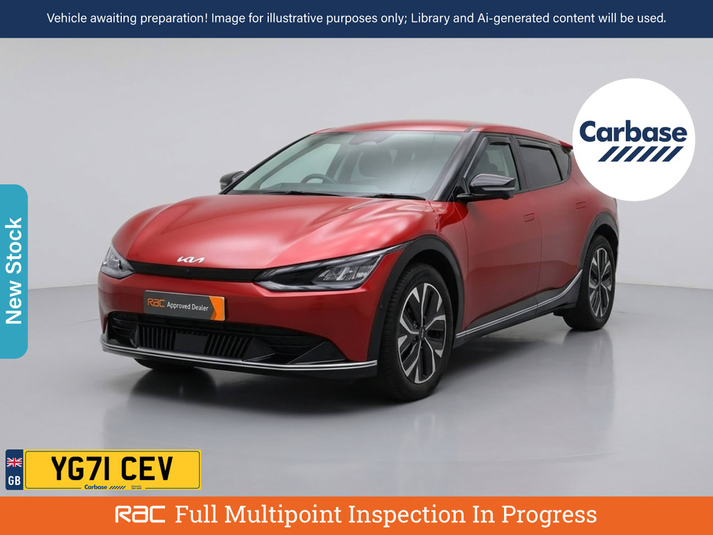 Kia EV6 77.4Kwh Air Hatchback 225 Bhp Red