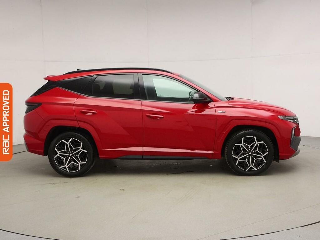 Hyundai Tucson 1.6 H T-gdi N Line Suv Hybrid Euro Red #5