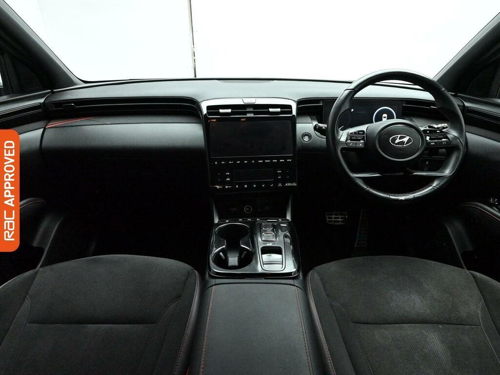 Hyundai Tucson 1.6 H T-gdi N Line Suv Hybrid Euro Red #2