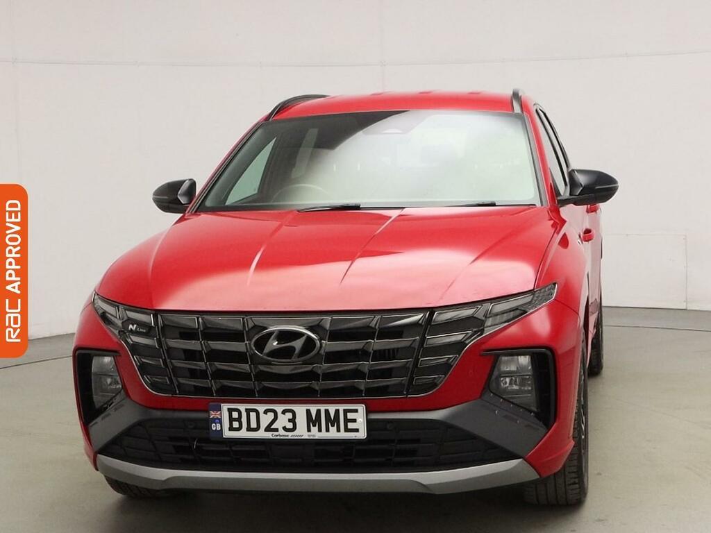 Hyundai Tucson 1.6 H T-gdi N Line Suv Hybrid Euro Red #6