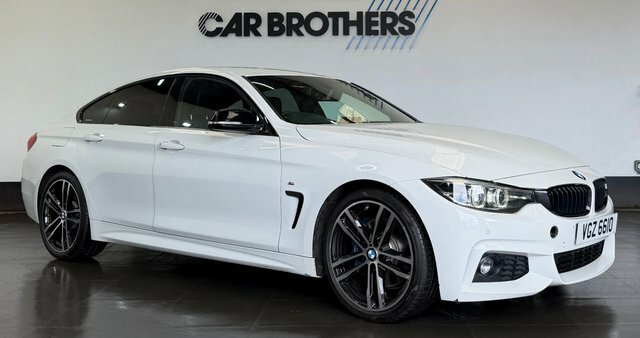 BMW 4 Series Gran Coupe 2.0 420I Gpf M Sport Hatchback Eur VGZ6610 White #2