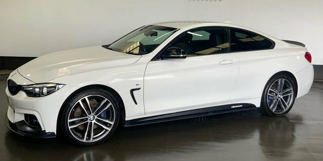 BMW 4 Series Gran Coupe 2.0 420D M Sport Coupe Xdrive Euro White #4