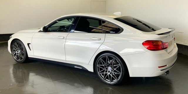 BMW 4 Series Gran Coupe 2.0 420D Sport Hatchback Euro 6 S White #2