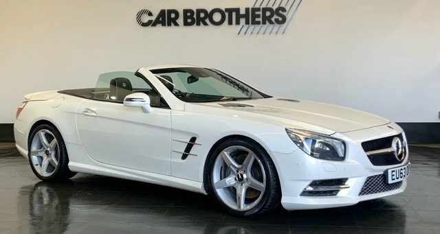 Mercedes-Benz SL Class 3.5 Sl350 Amg Sport Convertible G-troni White