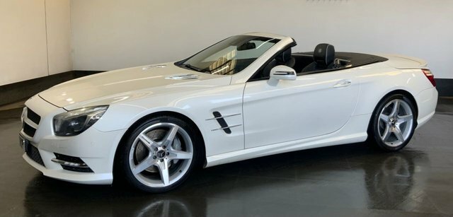 Mercedes-Benz SL Class 3.5 Sl350 Amg Sport Convertible G-troni White #5