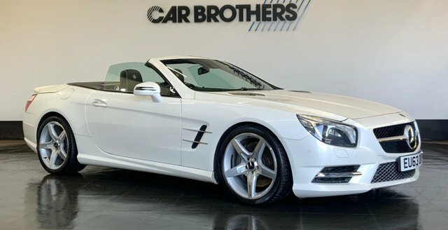 Mercedes-Benz SL Class 3.5 Sl350 Amg Sport Convertible G-troni White #2
