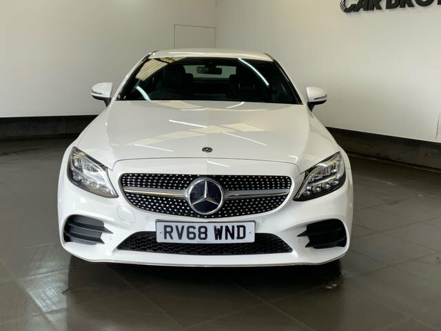 Mercedes-Benz C Class 1.5 C200 Mhev Amg Line Coupe G-tronic White #3