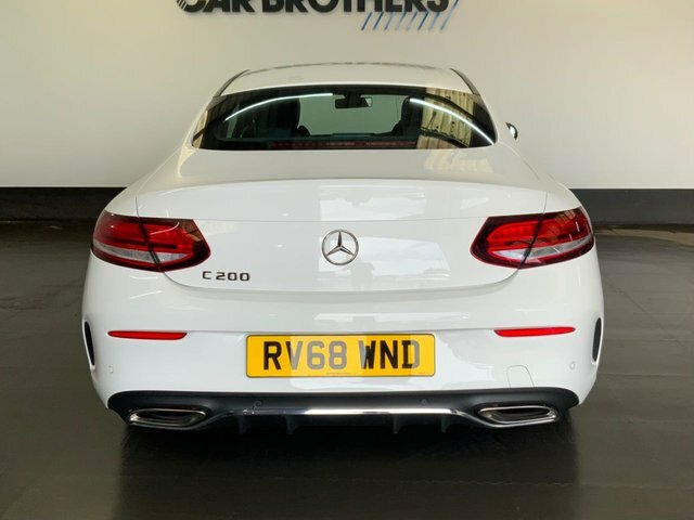 Mercedes-Benz C Class 1.5 C200 Mhev Amg Line Coupe G-tronic White #6